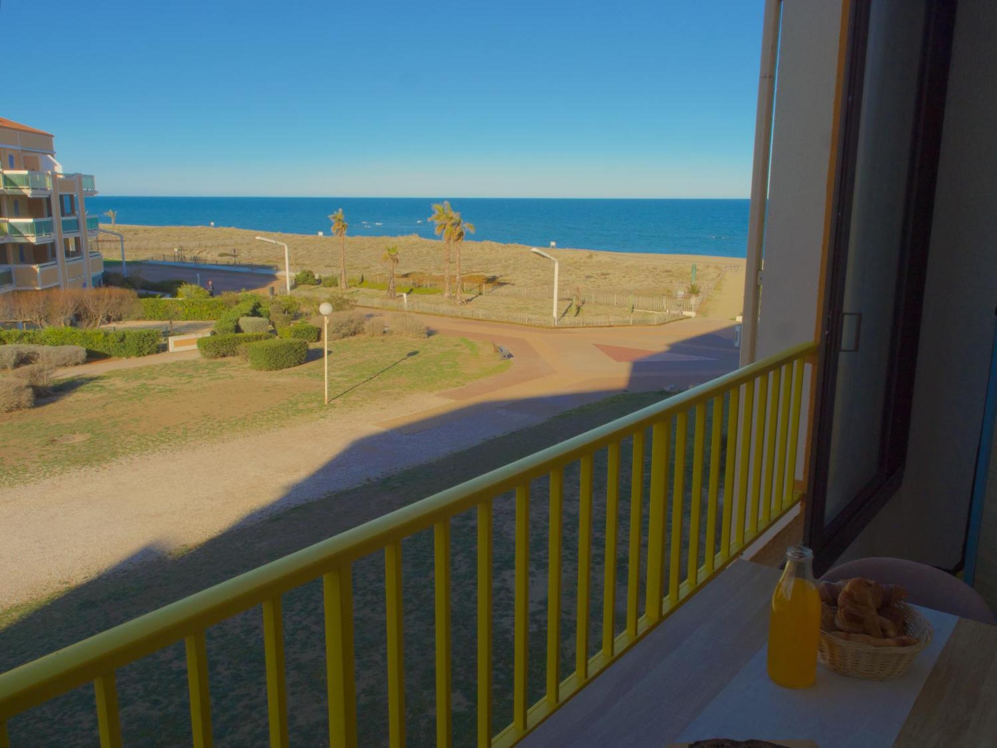 Apartamento Escale Au Sud, Un Appart Les Pieds Dans L Eau :) Le Barcarès Exterior foto